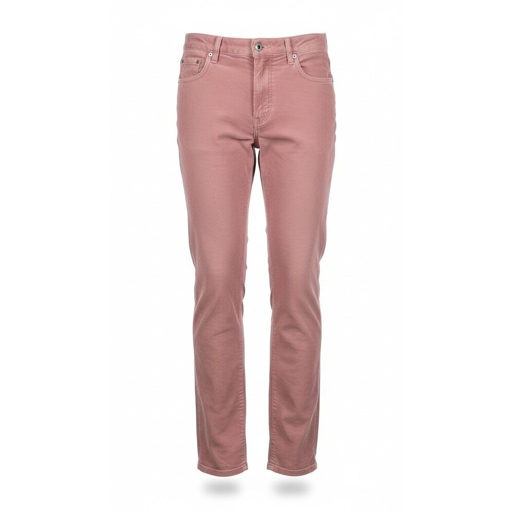 J Crew Pinwale Corduroy Pants City Fit 27/S Coral Pink Skinny Preppy Quiet Luxe
